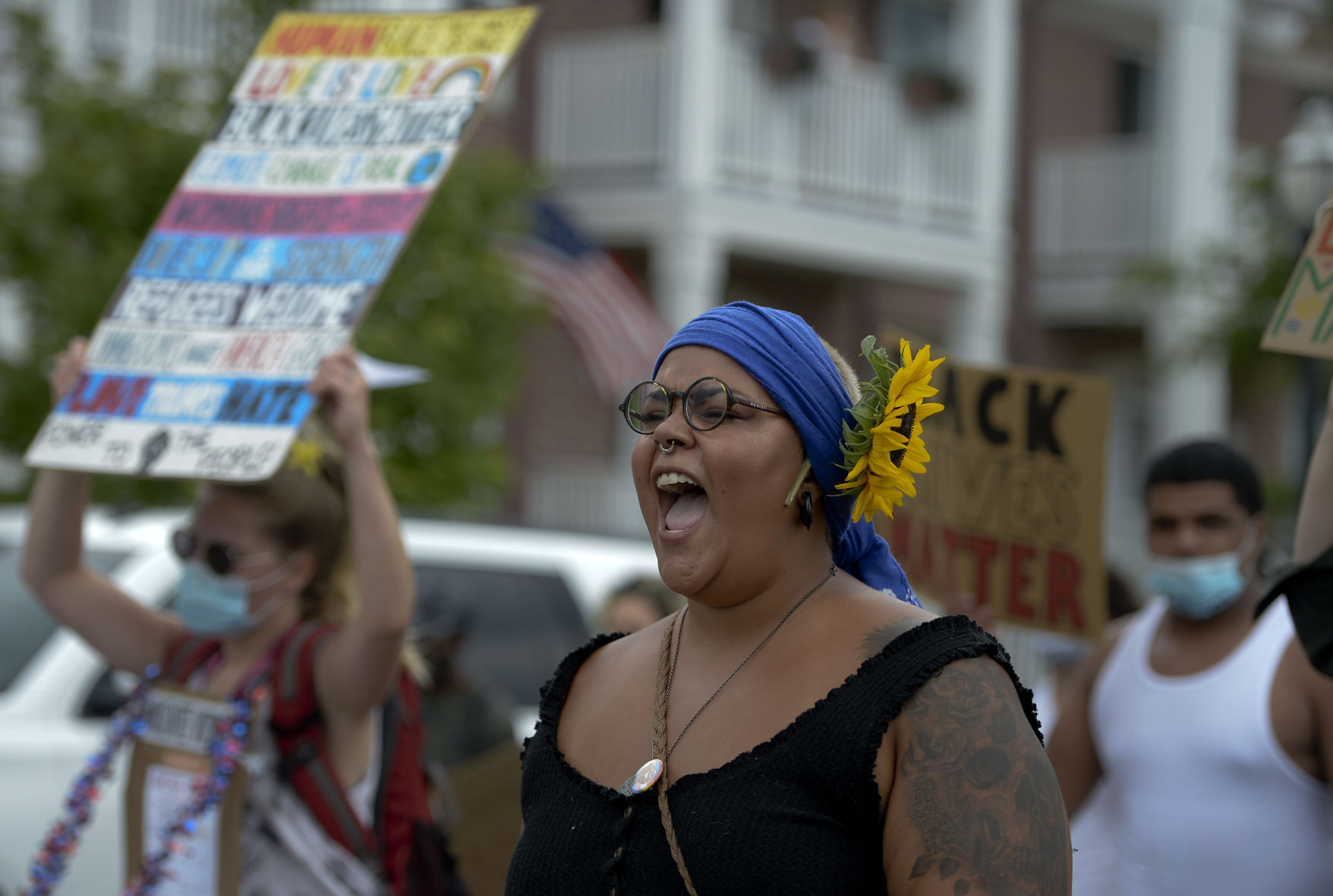 CHRISTOPHER COLUMBUS PROTEST